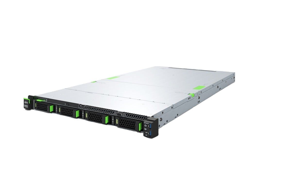 Server Fujitsu Primergy RX2540 M7, Rack 2U, Intel Xeon Silver 4410T (10 C / 20 T, 2.70 GHz - 4.00 GHz, 26.25 MB cache, 150 W), 32 GB DDR5 ECC, 16 x SFF, 900 W