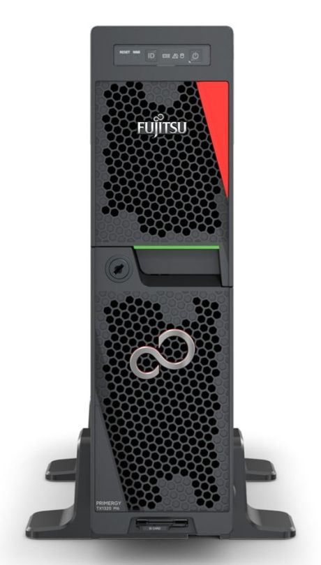 Server Fujitsu Primergy TX1320 M6, MicroTower, Intel Xeon 6369P (8 C / 16 T, 3.30 GHz - 5.70 GHz, 24 MB cache, 95 W), 32 GB DDR5 ECC, 4 x SFF, 2 x 500 W