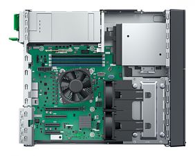Server Fujitsu Primergy TX1320 M6, MicroTower, Intel Xeon 6369P (8 C / 16 T, 3.30 GHz - 5.70 GHz, 24 MB cache, 95 W), 32 GB DDR5 ECC, 4 x SFF, 2 x 500 W