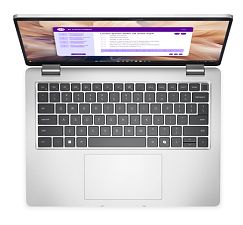 Laptop Dell Pro 14 Plus PB14250, 14 inch 1920 x 1200, Intel Core ultra 5 235U (12 C / 14 T, 2.0 GHz - 4.9 GHz, 12 MB cache, 15 W), 16 GB DDR5, 512 GB SSD, Intel Graphics, Windows 11 Pro, Tastatura US, Gri