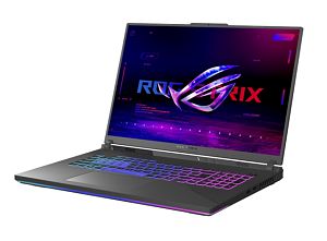 Laptop ASUS ROG Strix G18 (2025) G814FP-S8053, 18 inch 1920 x 1200, AMD Ryzen 9 9955HX (16 C / 32 T, 2.5 GHz - 5.4 GHz, 80 MB cache, N/A), 32 GB DDR5, 1 TB SSD, Nvidia GeForce RTX 5070, Fara sistem de operare, Tastatura US International, Eclipse Gray