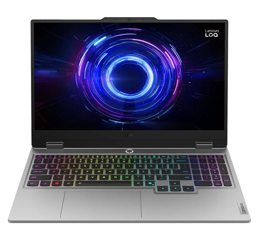 Laptop Lenovo LOQ 15IRX10 83JE0087PB, 15.6 inch 1920 x 1080, Intel Core i5-13450HX (10 C / 16 T, 3.4 GHz - 4.6 GHz, 20 MB cache, 55 W), 16 GB DDR5, 512 GB SSD, Nvidia GeForce RTX 5060, Windows 11 Home, Tastatura English, Grey