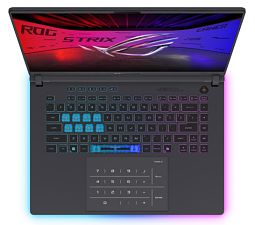 Laptop ASUS ROG Strix G16 (2025) G615 G615LR-TS507, 16.0 inch 2560 x 1600, Intel Core ultra 9 290HX (24 C / 24 T, 2.4 GHz - 5.4 GHz, 36 MB Intel Smart Cache cache, 80 W), 16 GB DDR5, 1 TB SSD, Nvidia GeForce RTX 5070 Ti, No OS, Tastatura US, Eclipse Gray