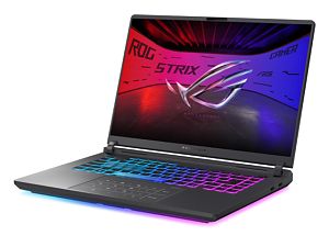 Laptop ASUS ROG Strix G16 (2025) G615 G615LR-TS507, 16.0 inch 2560 x 1600, Intel Core ultra 9 290HX (24 C / 24 T, 2.4 GHz - 5.4 GHz, 36 MB Intel Smart Cache cache, 80 W), 16 GB DDR5, 1 TB SSD, Nvidia GeForce RTX 5070 Ti, No OS, Tastatura US, Eclipse Gray