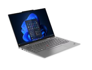 Laptop Lenovo ThinkPad X1 2-in-1 Gen 10 Aura Edition 21Q0006VHV, 14 inch 2880 x 1800 Touchscreen, Intel Core ultra 7 255U (12 C / 14 T, 1.7 GHz - 4.8 GHz, 12 MB Intel Smart Cache cache, 15 W), 32 GB LPDDR5x, 1 TB SSD, Intel Intel Arc Graphics, Windows 11 Pro, Tastatura US, Gri