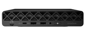 Desktop PC HP EliteDesk 8 Mini G1i Mini PC, Intel Core Ultra 5 - 235T (14 C / 14 T, 2.2 GHz - Nespecificat, Nespecificat cache, 35 W), 16 GB DDR5, 512 GB SSD, Fara unitate optica integrata, Intel Intel Graphics Partajata, 90 W - Adaptor extern, Windows 11 Pro