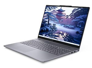 Laptop Lenovo IdeaPad 5 2-in-1 16IAL10 83KS004NRM, 16 inch 1920 x 1200 Touchscreen, Intel Core ultra 7 255H (16 C / 16 T, 2.0 GHz - 5.1 GHz, 24 MB Intel® Smart Cache cache, 45 W), 16 GB LPDDR5X, 1 TB SSD, Intel Arc 140T, Free DOS, Tastatura English, Luna Grey