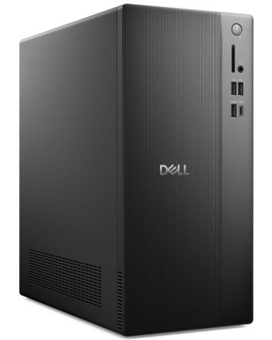 Desktop PC Dell Tower ECT1250 Tower, Intel Core i3 -14100 (4 C / 8 T, 3.5 GHz - 4.7 GHz, 12 MB cache, 60 W), 8 GB DDR5, 512 GB SSD, Fara unitate optica, Intel Graphics Partajata, 180 W, Windows 11 Pro