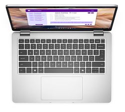 Laptop Dell Pro 13 Plus PB13250, 13.3 inch 1920 x 1200, Intel Core ultra 7 265U (12 C / 14 T, 2.1 GHz - 5.3 GHz, 12 MB cache, 15 W), 16 GB DDR5, 512 GB SSD, Intel Graphics, Windows 11 Pro, Tastatura US, Aluminiu