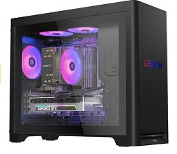 Desktop PC Lenovo Legion T5 30IAS10 Tower, Intel Core Ultra 5 225 (10 C / 10 T, 2.7 GHz - 4.9 GHz, 20 MB cache, 65 W), 32 GB DDR5, 1 TB SSD, Fara unitate optica, NVIDIA GeForce RTX 5060 8 GB, 500 W, Fara sistem de operare