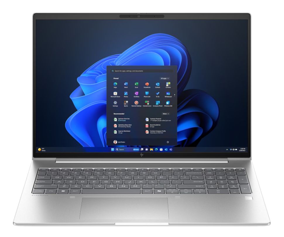 Laptop HP EliteBook 6 G1i C51GRET, 16 inch 1920 x 1200, Intel Core ultra 7 265U (12 C / 14 T, 2.1 GHz - 5.3 GHz, 12 MB cache, 15 W), 24 GB DDR5, 512 GB SSD, Intel Arc Graphics, Windows 11 Pro, Tastatura US, Pike silver