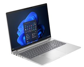 Laptop HP EliteBook 6 G1i C51GRET, 16 inch 1920 x 1200, Intel Core ultra 7 265U (12 C / 14 T, 2.1 GHz - 5.3 GHz, 12 MB cache, 15 W), 24 GB DDR5, 512 GB SSD, Intel Arc Graphics, Windows 11 Pro, Tastatura US, Pike silver