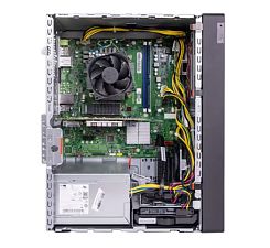 Server Lenovo ThinkSystem ST45 V3, Tower, AMD EPYC 4344P (8 C / 16 T, 3.80 GHz - 5.30 GHz, 32 MB cache, 65 W), 16 GB DDR5 ECC, 2 x 480 GB SSD, 3 LFF + 1 SFF, 500 W