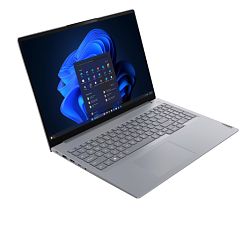 Laptop Lenovo ThinkBook 16 G9 AHP 21UT000FGE, 16 inch 1920 x 1200 pixeli, AMD Ryzen 7 250 (8 C / 16 T, 2.0 GHz - 5.0 GHz, 16 MB cache, 28 W), 16 GB DDR5, 512 GB SSD, AMD AMD Radeon Graphics, Windows 11 Pro, Tastatura English US, Arctic Grey