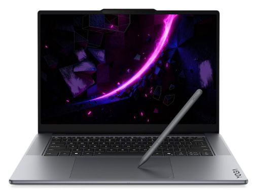 Laptop Lenovo Yoga Pro 7 15IPH11 Yoga Pro 7 15ASH11, 15.3 inch 2560 x 1600 Touchscreen, AMD Ryzen AI 3 388 (8 C / 16 T, 3.6 GHz - 5.0 GHz, 32 MB cache, N/A), 32 GB LPDDR5x, 1 TB SSD, AMD Radeon 8060S, Free DOS, Tastatura English, Thunder Grey
