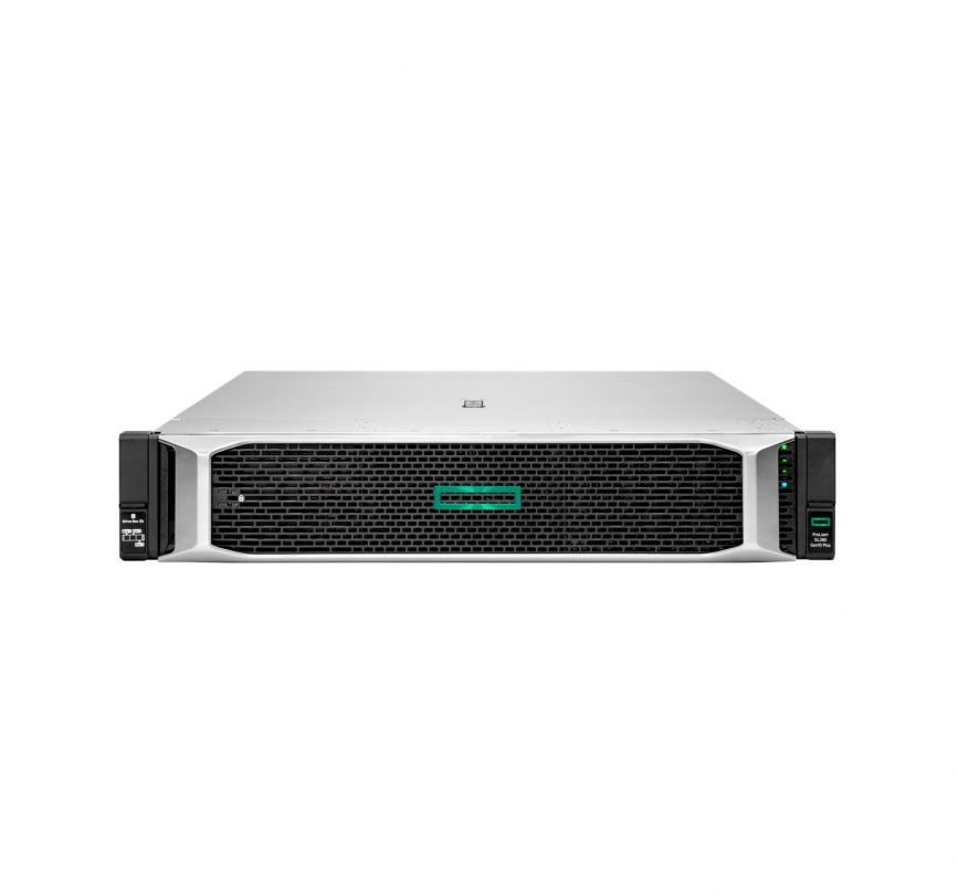 Server HPE ProLiant DL380 Gen10 Plus, Rack 2U, Intel Xeon Silver 4314 (16 C / 32 T, 2.40 GHz - 3.40 GHz, 24 MB cache, 135 W), 32 GB DDR4 ECC, 8 x SFF, HPE MR416i-p Gen10, 800 W