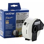 Brother  DK11201 Etichete de hartie standard pentru adrese 29 mm x 90 mm, negru/alb, 400 buc