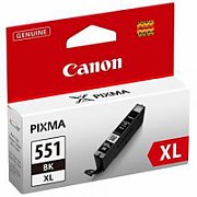Cartus cerneala Canon 6443B001 ,Negru ,13 ml ,Original (CLI-551BKxl)