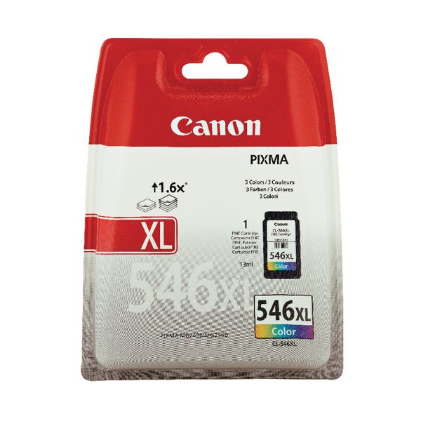 Cartus cerneala Canon 8288B001 ,Color ,300 pagini ,Original (CL-546xl)
