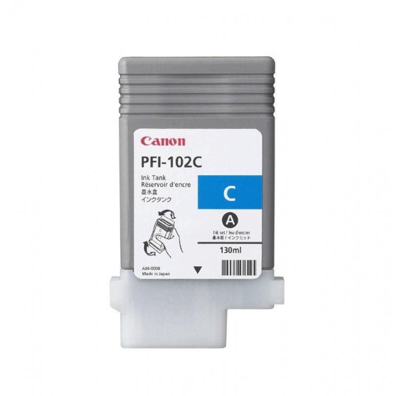 Cartus cerneala Canon CF0896B001AA ,Albastru ,130 ml ,Original (PFI-102C)