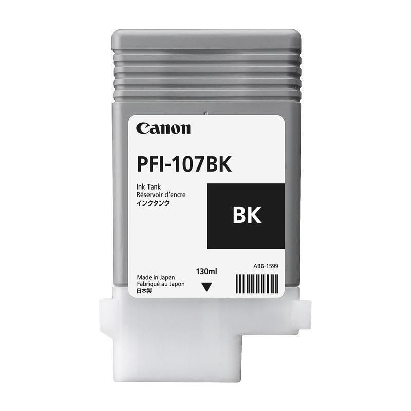 Cartus cerneala Canon CF6705B001AA ,Negru ,130 ml ,Original (PFI-107bk)