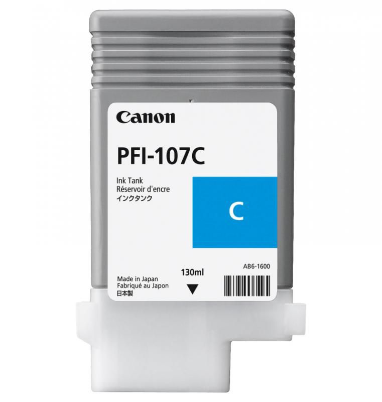 Cartus cerneala Canon CF6706B001AA ,Albastru ,130 ml ,Original (PFI-107c)
