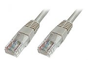 DIGITUS CAT 5e U-UTP patch cable PVC AWG 26/7 length 1 m color blue