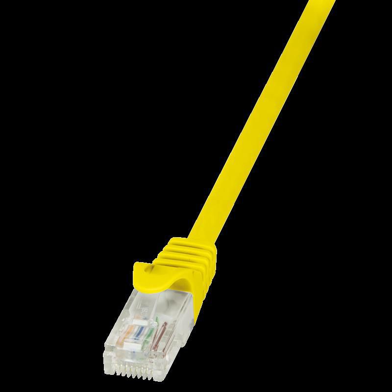 Patch cord Logilink  RJ45, 3 m, galben