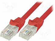 Patch cord Logilink  RJ45, 5 m, rosu