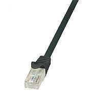 Patch cord Logilink  RJ45, 3 m, negru