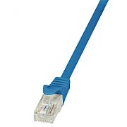 PATCH CORD UTP LOGILINK Cat6, cupru-aluminiu, 0.5 m, albastru, AWG24,  CP2026U  (include TV 0.06 lei)
