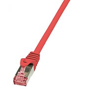 Patch cord Logilink  RJ45, 50 cm, rosu