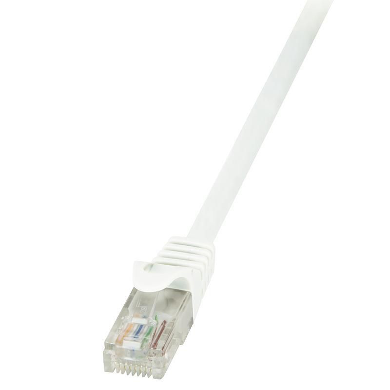 Patch cord Logilink  RJ45, 2 m, alb