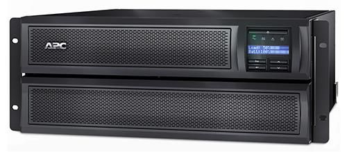UPS APC SMX3000HVNC, 3000 VA, 2700 W, cu management, line-interactive, 8x C13, 2x C19, 2x USB, Baterie cu plăci de plumb şi acid, LCD, Rack 2U, Negru