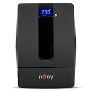UPS nJoy PWUP-LI150H1-AZ01B, 1500 VA, 900 W, cu management, line-interactive, 4x Schuko, 7.5 minute (50% sarcina), Negru
