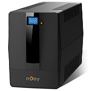 UPS nJoy PWUP-LI100H1-AZ01B, 1000 VA, 600 W, cu management, line-interactive, 4x Schuko, 5.5 minute (50% sarcina), Negru