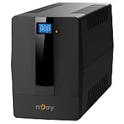 UPS nJoy PWUP-LI100H1-AZ01B, 1000 VA, 600 W, cu management, line-interactive, 4x Schuko, 5.5 minute (50% sarcina), Negru