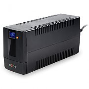 UPS nJoy PWUP-LI060H1-AZ01B, 600 VA, 360 W, cu management, line-interactive, 2x Schuko, 7 minute (50% sarcina), Negru