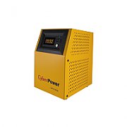 UPS Cyber Power CPS1000E, 1000 VA, 700 W, on-line double-conversion, 2x Schuko, 1x C14, Tower, Galben