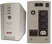UPS APC BK500EI, 500 VA, 300 W, line-interactive, 4x C13, 1x C14, 12V 7Ah Baterie cu plăci de plumb şi acid, LED, Tower, Alb