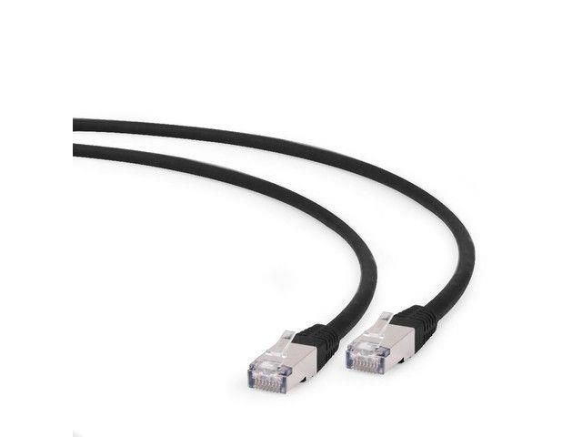 GEMBIRD PP6A-LSZHCU-BK-0.25M patchcord RJ45 cat. 6A SFTP LSZH 0.25m black