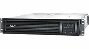 UPS APC SMT3000RMI2UNC, 3000 VA, 2700 W, cu management, line-interactive, 8x C13, 1x C19, 2x USB, Baterie cu plăci de plumb şi acid, LCD, Rack 2U, Gri