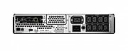 UPS APC SMT3000RMI2UNC, 3000 VA, 2700 W, cu management, line-interactive, 8x C13, 1x C19, 2x USB, Baterie cu plăci de plumb şi acid, LCD, Rack 2U, Gri