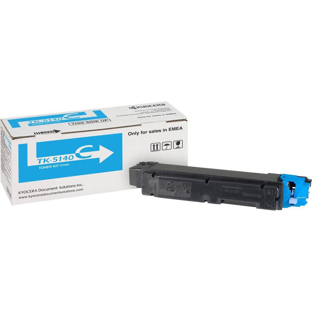 Cartus toner Kyocera 1T02NRCNL0 ,Albastru ,5 000 Pagini ,Original (TK-5140c)