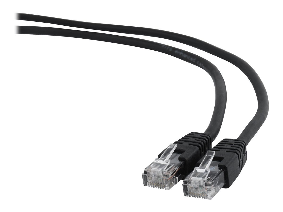 GEMBIRD PP6U-1M/BK UTP Cat6 Patch cord 1 m black