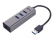 ITEC U3METALG3HUB i-tec USB 3.0 Metal 3 port HUB Gigabit Ethernet 1x USB 3.0 to RJ-45 3x USB 3.0