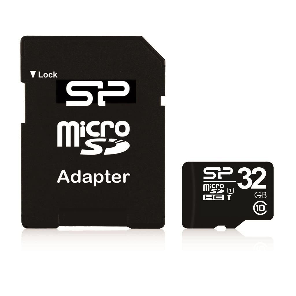 Silicon Power SP032GBSTH010V10SP memory card 32 GB MicroSDHC Class 10 UHS-I