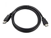 CABLU video GEMBIRD, adaptor DisplayPort (T) la HDMI (T), 10m, negru,  CC-DP-HDMI-10M  (include TV 0.75 lei)