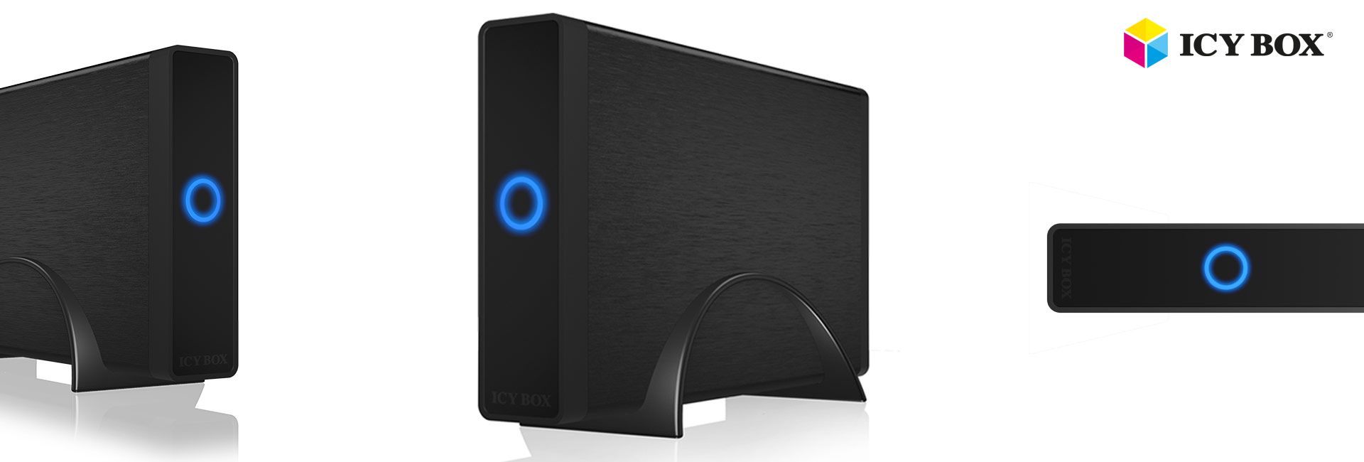 ICYBOX IB-377U3 IcyBox External 3,5 HDD Case SATA III, USB 3.0, Black