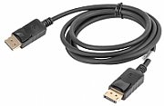 Cablu DisplayPort 1.2, 4K, T/T 1.8m, CA-DPDP-10CC-0018-BK, Lanberg